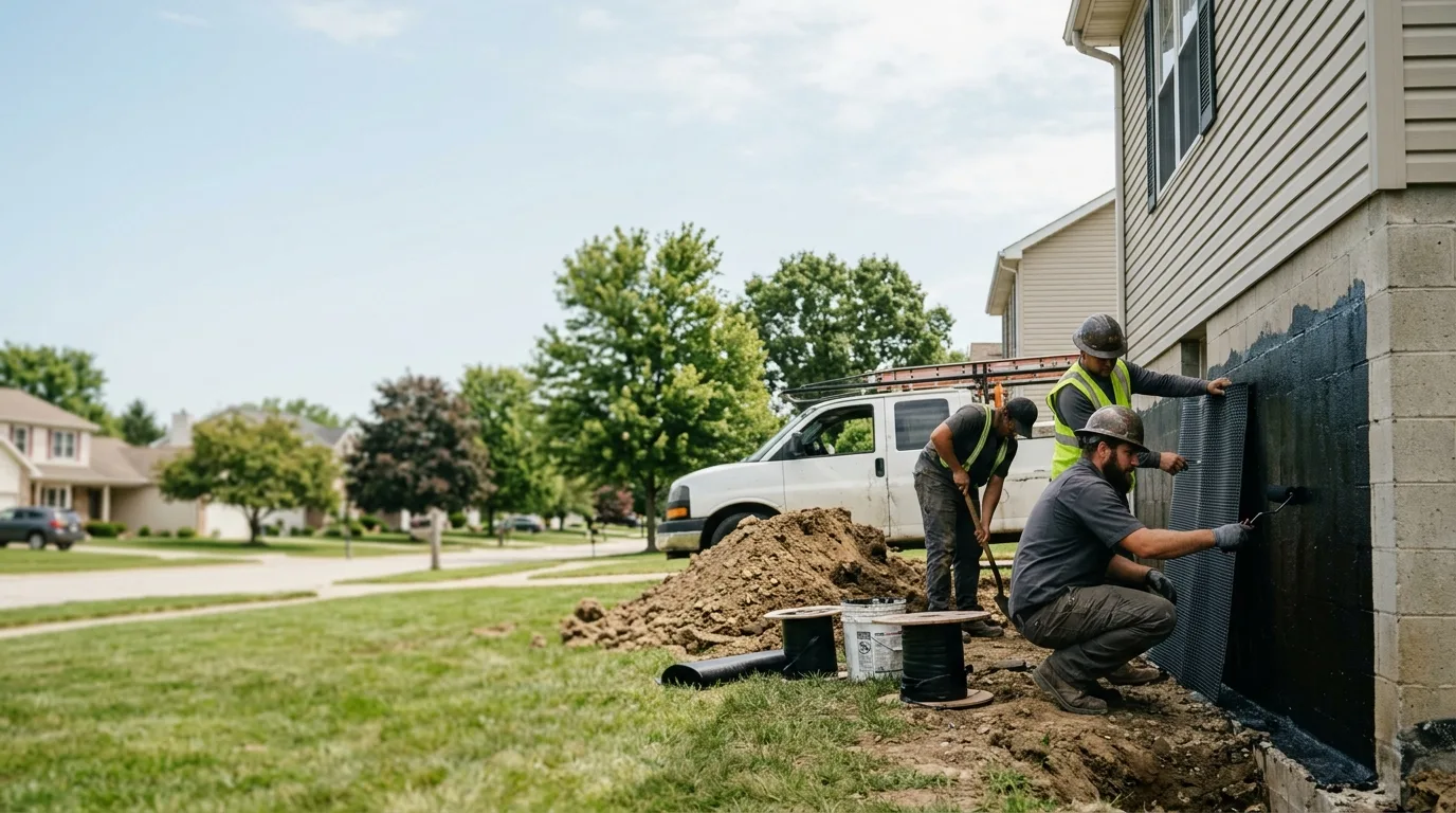 Basement Waterproofing in New Market, IA near me
